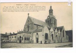 Delcampe - CPA (51) FISMES- L´Eglise  Extérieure -Animée   (H17) - Fismes