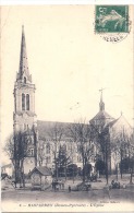 Delcampe - HASPARREN  L'église Timbrée TTBE - Hasparren