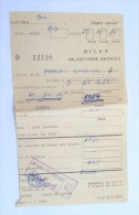 ROMANIA-EXTERN TRIP TICKET - Autres & Non Classés