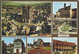 Delcampe - PICARDIE - 60 - OISE - NOYON - CPSM GF Couleur - Carte Multivues - Noyon