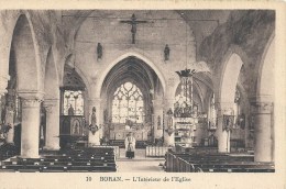 PICARDIE - 60 - OISE - BORAN SUR OISE - Intérieur De L'église - Boran-sur-Oise