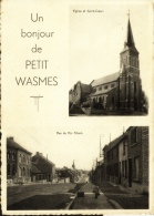 Delcampe - Petit-Wasmes - Un Bonjour De ... ( 2 Vues ) - Colfontaine