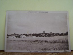 Delcampe - RIOM (PUY-DE-DOME) VUE GENERALE - Riom
