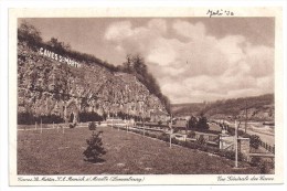 CPSM Remich Sur Moselle Luxembourg Caves Martin Vue Générale édit W Capus N°3 Non écrite Porte La Date Manuscrite 1932 - Remich