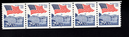 310987571 1992 (XX)  SCOTT 2609 PCN  POSTFRIS MINT NEVER HINGED  - FLAG OVER WHITE HOUSE - Coils (Plate Numbers)