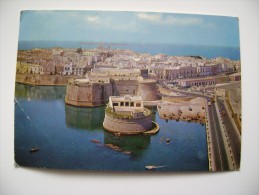 Delcampe - Gallipoli  PUGLIA  LECCE    VIAGGIATA COME DA FOTO  PIEGA ANGOLO - Lecce