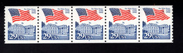 310987769 1992 (XX) SCOTT 2609 PCN 6 POSTFRIS MINT NEVER HINGED - FLAG OVER WHITE HOUSE - Coils (Plate Numbers)
