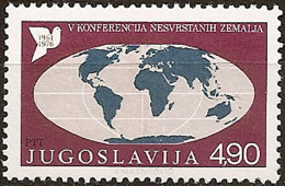 YUGOSLAVIA 1976 5th Non-aligned Nations’ Summit Conference Colombo MNH - Unused Stamps