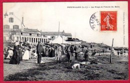 Delcampe - 44  PREFAILLES - La Plage à L'heur Du Bain - Préfailles