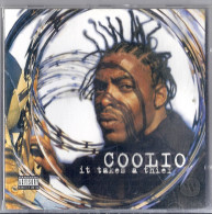 Disque CD COOLIO It Takes A Thief Fantastic Voyage County Line Mama J'm In Love Wit A Gangsta Hand On My Nutsac Ghetto C - Other & Unclassified