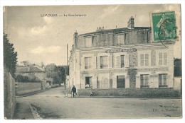 Delcampe - Cpa: 91 LIMOURS (ar. Palaiseau) La Gendarmerie (animée, Vélo) 1922 - Limours