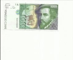 1000 PESETAS - [ 4] 1975-…: Juan Carlos I.