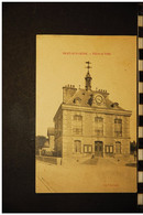 CP, 10, MERY SUR SEINE Hotel De Ville Edition Ployez Buraliste 1909 RARE - Andere & Zonder Classificatie