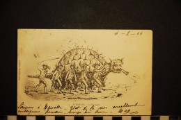 Delcampe - CP, 13, TARASCON Le Tarasque N°2 Edition Blanchin Dos Simple Precurseur 1904 - Tarascon