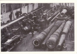 Delcampe - Postcard Manufacturing Gun Barrels 1913 Engineering Workshop WW1 - Repro - Industrie