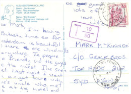 (630) Australia - Underpaid And Taxed Postcard - Posted From Germant To Australia - Strafport