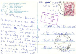 (630) Australia - Underpaid And Taxed Postcard - Posted From Germant To Australia - Postage Due
