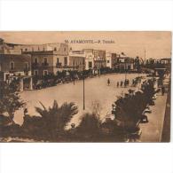 HLVTP7217-LFT4574.Tarjeta Postal DE HUELVA.Edificos,arboles Y Personas Paseando Por PLAZA DE COLON.AYAMONTE.Huelva - Huelva