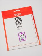 DAVO NERO STROKEN MOUNTS N144 (128 X 148) 10 STK/PCS - Schutzhüllen