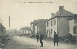 15 - JUSSAC - Route Nationale - Avenue D'Aurillac - TBE - Jussac
