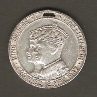 CANADA  1937  GEORGE VI   CORONATION MEDAL (T-46) - Adel