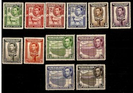 SOMALILAND 1938 SET SG 93/104 VERY LIGHTLY MOUNTED MINT Cat £180 - Somaliland (Protectorate ...-1959)