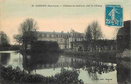 Depts Div - Mayenne - Ref AA05 -  Gorron - Chateau Du Bailleul - Cote De L Etang - Theme Chateaux - Carte Bon Etat - - Gorron