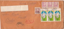 A3266 - BRASILE 7 Valori  VG Petropolis-Biella - Covers & Documents