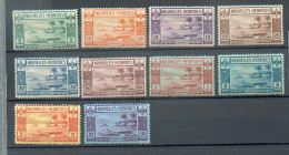 NH 85 - YT 100 à 102 / 104/ 105 / 107 à 111 *  La Gomme De Certains Timbres Est Médiocre - Ungebraucht