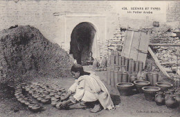 Algérie - Scènes Et Types - Potier Arabe - Oudjda 1920 - Plaatsen