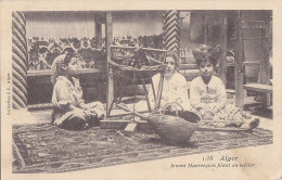 Algérie - Métiers - Enfants Fillettes - Tissage - Métiers