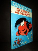 BD Bande Dessinée GASTON ​R4 « En Direct De LAGAFFE » FRANQUIN & DELPORTE Ed. Dupuis 1974 1ère Réedition ! - Gaston