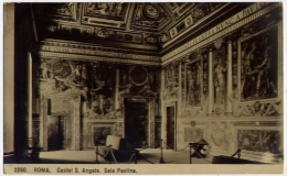 Roma - Castel S.angelo - Sala Paolina - 1280 - Formato Piccolo Non Viaggiata - Castel Sant'Angelo
