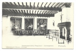 CPA - WESTMALLE - Cistercienzer Abdij - Trappisten - Ontvangstzaal - Abbaye - Cachet Relais   // - Malle