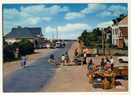 50  -  St Germain Sur Ay  - La Plage    ( Superbe Plan  Vente De Primeurs  Et HY Citroën  ) - Vrachtwagens En LGV