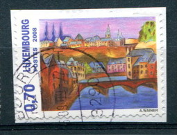 Luxembourg 2008 - YT 1739 (o) Sur Fragment - Usati