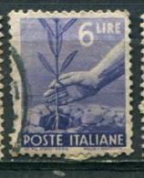 Italie 1945-48 - YT 494 (o) - Oblitérés