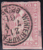 No 24 Oblitéré : WINTERTHUR - Fil De Soie Manquant - Used Stamps