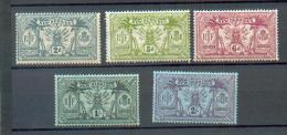 NH 90  - YT 51-53-54-55-56 *  Charnière Complète - Unused Stamps