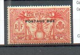 NH 101  - YT  Taxe 8 *  Charnière Complète - Timbres-taxe