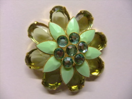 VINTAGE BROCHE ANTIGUO DE BISUTERÍA - Broche Vintage Antique Jewelry - BROOCH VINTAGE ANTIQUE JEWELRY - Spille