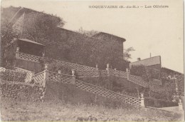 Cpa  13 Bouches Du  Rhone   Roquevaire Les Oliviers - Roquevaire