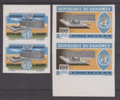 DAHOMEY  IMPERF / NON DENT  OMS  YVERT N° 239+PA36 **MNH  Réf  9751 - OMS