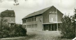 Gruß Aus Erle Bei Dorsten Neue Und Alte Schule Mühle 9.3.1966 Kleinformat Sw - Dorsten