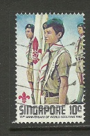 Singapur 1982 Scouting Pfadfinder Scouts Michel 410 O - Oblitérés