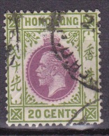 Hong Kong, 1921, SG 125, Used (Wmk Mult Script Crown CA) - Oblitérés