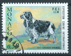Monaco - 1971 - Exposition Canine - N° 862   - Oblit - Used - Usados