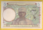 BANQUE DE L' AFRIQUE OCCIDENTALE - 5 Francs. Valeur Bleu Clair - - Sonstige – Afrika