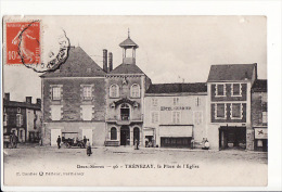 Thénezay, La Place De L'Eglise - Thenezay