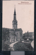 Sangerhausen - Ullrichskirche Und Bezirkskommando - Sangerhausen